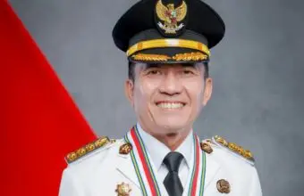 Sirine bersejarah di Kantor Wali Kota Palembang yang akan kembali diaktifkan mulai Malam Tahun Baru 31 Desember 2026, sebagai simbol sejarah kota sekaligus bagian dari sistem peringatan dini bencana.