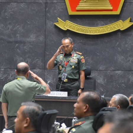 Danrindam II/Sriwijaya Hadiri Sidang Wankurad TA 2025 di Kodiklatad Bandung Danrindam II/Sriwijaya Brigjen TNI Lalu Habibburahim Wiradarma, S.I.P., M.Si., M.Han., menghadiri Sidang Dewan Kurikulum Angkatan Darat (Wankurad) TA 2025 yang dipimpin Wadan Kodiklatad Mayjen TNI Windiyatno di Gedung Ganesha Kodiklatad, Bandung, Senin (15/12/2025)