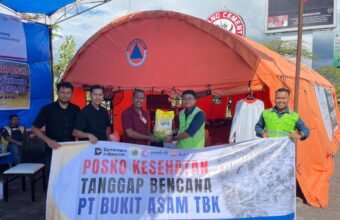Wujud Kepedulian, PTBA Kirim Bantuan dan Tim Tanggap Bencana ke Wilayah Terdampak Banjir Sumatera
