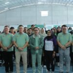 Ratu Dewa membuka secara resmi Turnamen Bola Voli Walikota Cup Palembang 2025, Sabtu (27/12/2025).