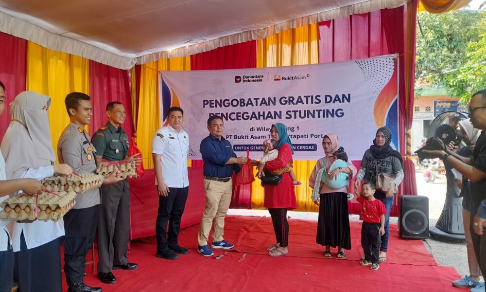 Aksi Nyata PTBA: Tingkatkan Kesehatan Warga dan Atasi Stunting