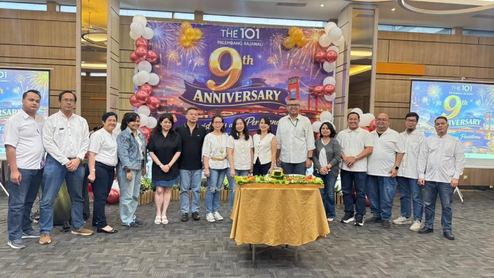 THE 1O1 Hotel Palembang Rajawali Rayakan 9 Tahun dengan CSR dan Apresiasi Karyawan
