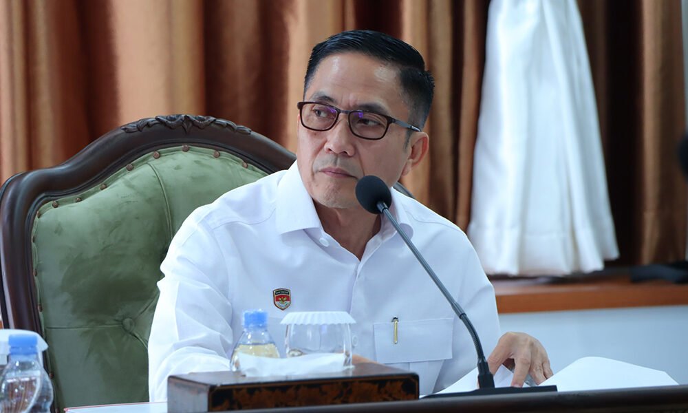 Wali Kota Palembang Ratu Dewa memimpin Rapat Koordinasi pelaksanaan Sensus Sosial Ekonomi dan Data Tunggal Sosial Ekonomi Nasional (DTSEN) bersama BPS dan jajaran OPD di Rumah Dinas Wali Kota Palembang, Rabu (21/1/2026).