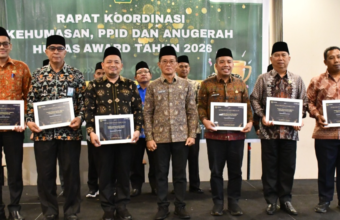 Apresiasi Insan Informasi, Kemenag Sumsel Serahkan 70 Piagam Anugerah Humas Award 2026