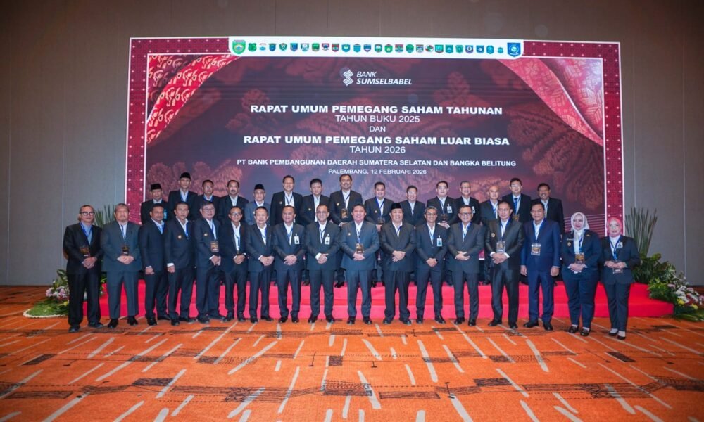 Bank Sumsel Babel Tetapkan Pembagian Dividen Rp302,9 Miliar dalam RUPS Tahunan Tahun Buku 2025