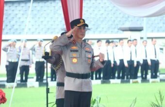 Pimpin Upacara Hari Kesadaran Nasional, Irjen Pol Sandi Tekankan Integritas Personel Polda Sumsel