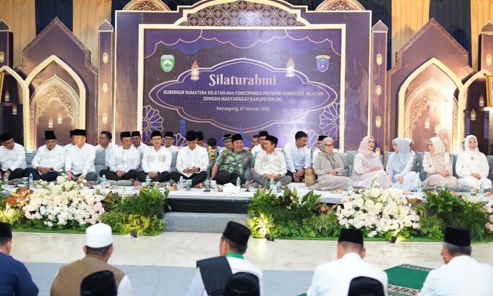 Safari Ramadan ke OKI, Gubernur Herman Deru Tekankan Silaturahmi dan Pembangunan Infrastruktur