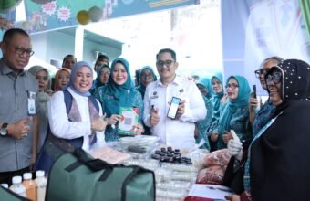 Dorong Pertumbuhan Ekonomi, TP PKK Palembang Apresiasi Pasar Bedug Kemuning