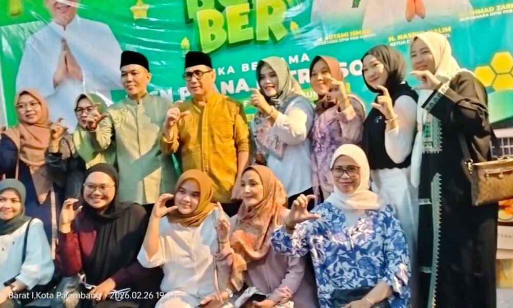 PKB Sumsel Konsolidasi di Momen Ramadan, Prana Putra Sohe Tekankan Pengawalan Infrastruktur dan UMKM