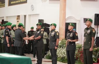 Pimpin Sertijab 3 Pejabat Jajaran Kodam II/Sriwijaya, Mayjen TNI Ujang Tegaskan Hal Ini