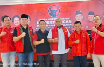 Eks Ketua PSI Musi Rawas dan 2 Pengurus PSI Muba Resmi Bergabung ke PDIP Sumsel