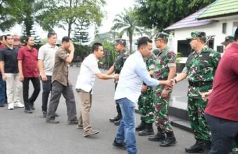 Usai Dinas Cuti Lebaran, Korem 044/Gapo Awali dengan Apel Pengecekan dan Silaturahmi