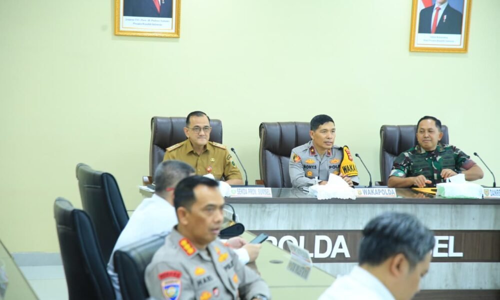 Sumsel Siaga Penuh, Sekda Edward Candra Hadiri Rakor Lintas Sektor Persiapan Mudik Idulfitri 1447 H