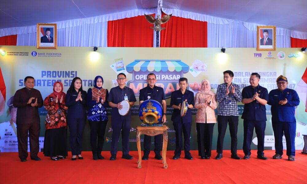 Jaga Stabilitas Harga Pangan Jelang Idulfitri 1447 H, Pemprov–BI Gelar Operasi Pasar Murah