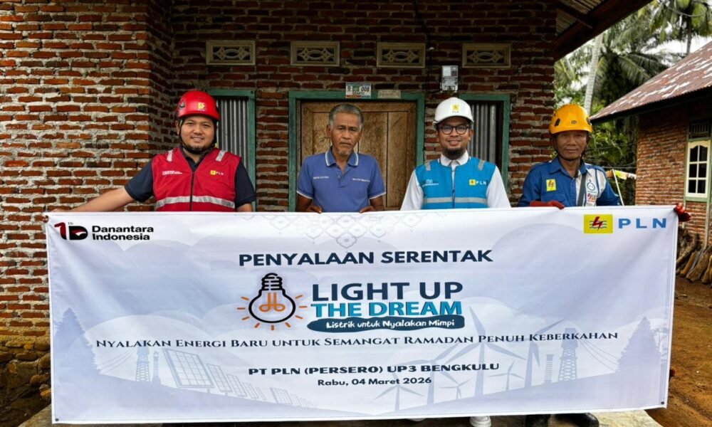 PLN Hadirkan Listrik Gratis bagi Warga Semidang Alas Maras Lewat Program Light Up The Dream
