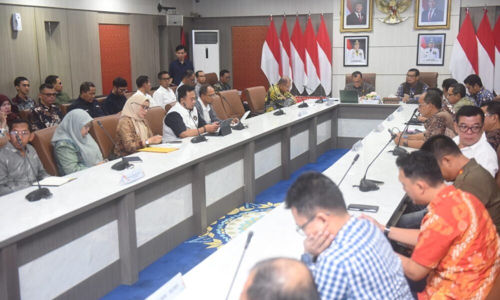 Sekda Edward Candra Koordinasikan Percepatan Teknis Pembangunan Empat Flyover di Muara Enim