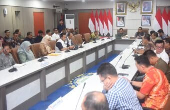 Sekda Edward Candra Koordinasikan Percepatan Teknis Pembangunan Empat Flyover di Muara Enim