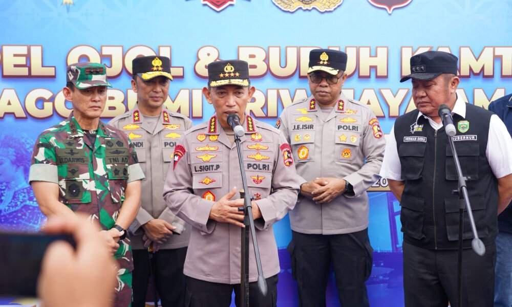 Pastikan Sumsel Kondusif, Pangdam II/Sriwijaya Hadiri Apel 'Nyago Bumi Sriwijaya Aman Bae'