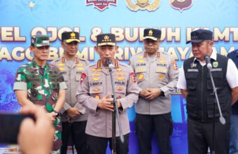 Pastikan Sumsel Kondusif, Pangdam II/Sriwijaya Hadiri Apel 'Nyago Bumi Sriwijaya Aman Bae'