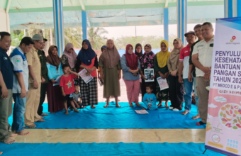 Tingkatkan Taraf Kesehatan Masyarakat Medco E&P Gelar Penyuluhan, Salurkan Ratusan Paket Pangan