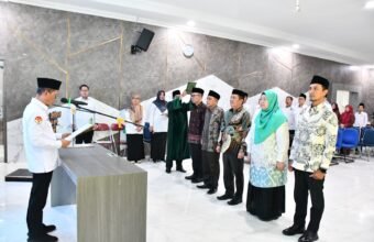 28 Pejabat Dilantik di Bulan Ramadan, Kakanwil Kemenag Sumsel: Jaga Integritas dan Tetap Semangat Melayani