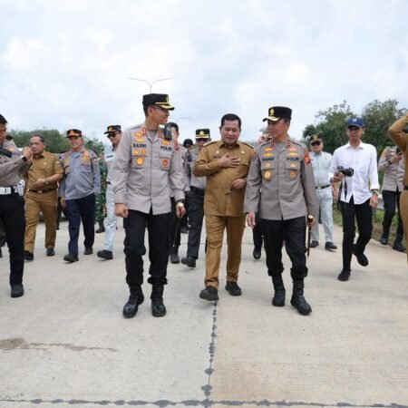 Kapolda Sumsel Tinjau Langsung Tol Kapal Betung, Jelang Operasi Ketupat Musi 2026