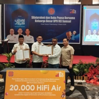 REI Sumsel Catat Serapan FLPP 16.500 Unit, Perkuat Kolaborasi Digital dengan Indosat REI Sumsel Catat Serapan FLPP 16.500 Unit, Perkuat Kolaborasi Digital dengan Indosat