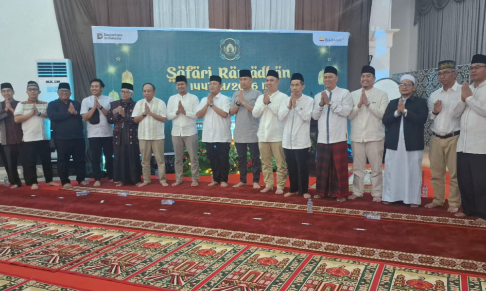 Perkuat Sinergi Pembangunan Daerah, PTBA Gelar Safari Ramadan Bersama Pemprov Sumsel