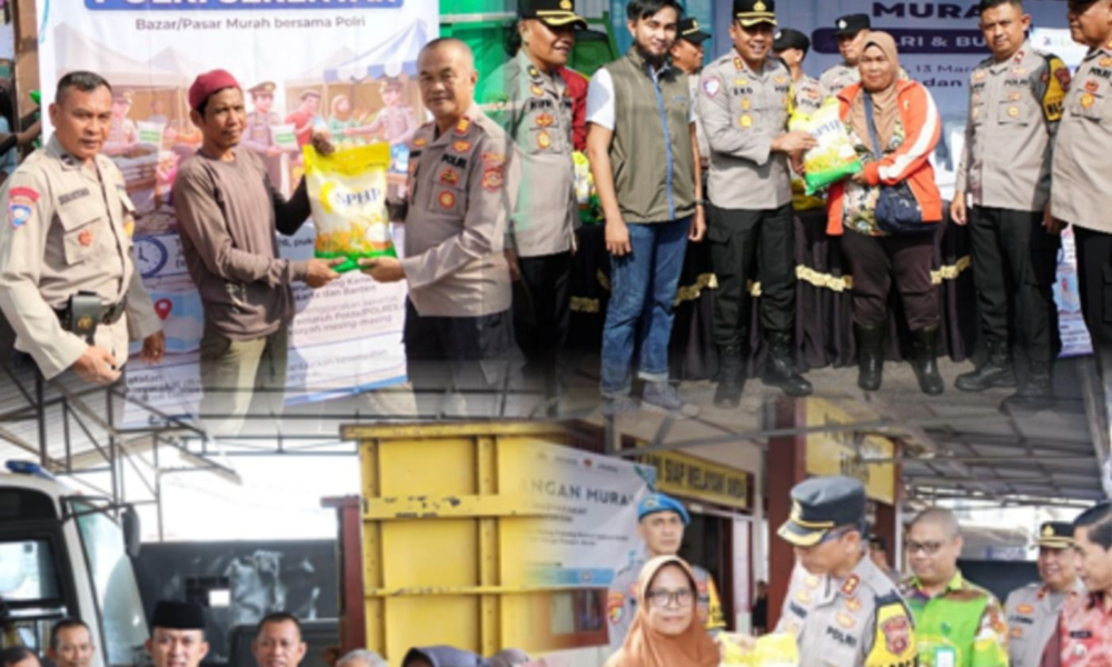 Gerakan Pangan Murah Serentak Polda Sumsel di 47 Titik, 18.900 Warga Beli Beras Murah