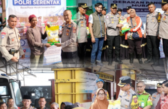 Gerakan Pangan Murah Serentak Polda Sumsel di 47 Titik, 18.900 Warga Beli Beras Murah