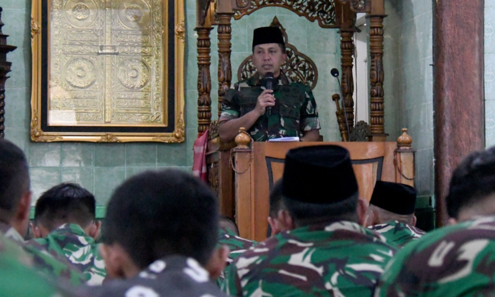 Ajak Prajurit Tingkatkan Keimanan dan Pengamalan Nilai Al-Quran