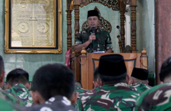 Ajak Prajurit Tingkatkan Keimanan dan Pengamalan Nilai Al-Quran
