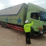 Urai Arus Mudik, Polda Sumsel Kantong Kendaraan Berat Sumbu Tiga di Perbatasan Muba-Jambi