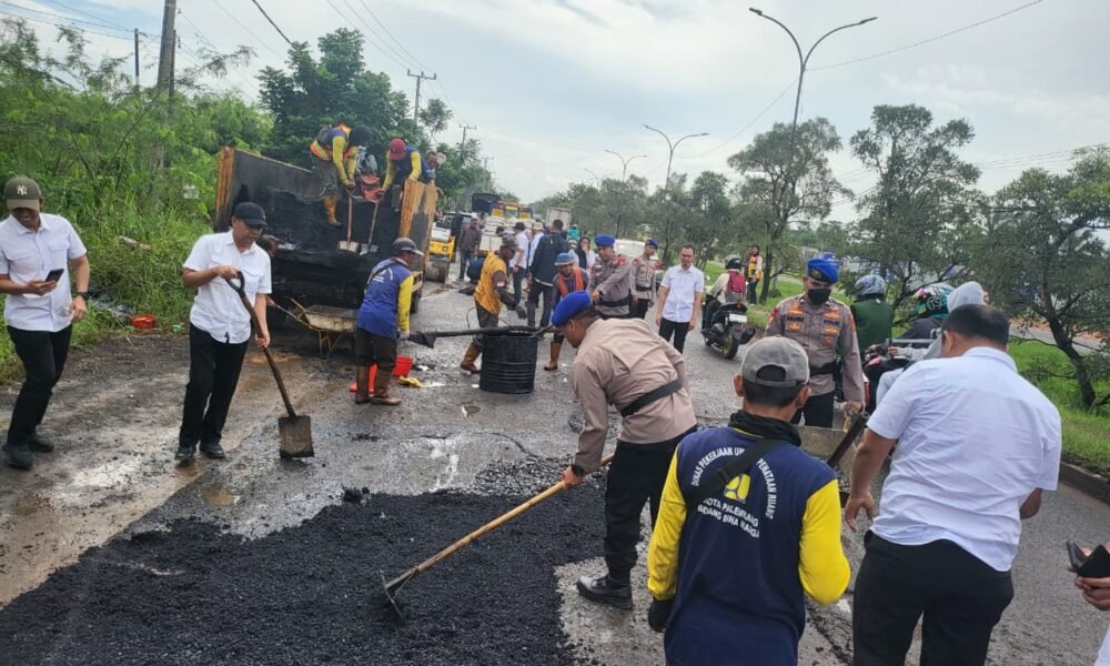 Polda Sumsel Perbaiki Jalur Mudik Lebaran 2026 Lewat Program BELIDA di Tiga Wilayah