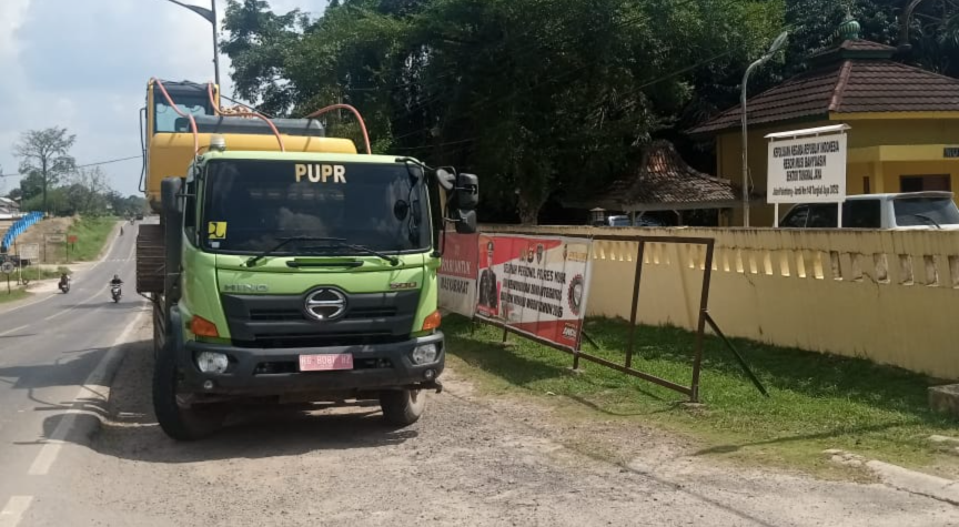 Truk ODOL Ditahan di Jalur Betung, Polda Sumsel Prioritaskan Jalur Mudik Lebaran