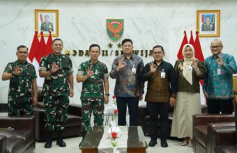 Perkuat Sinergi Membangun Wilayah, Pangdam II/Sriwijaya Terima Audiensi Bank BSI