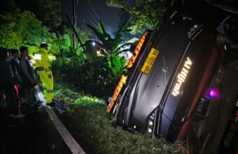 Bus Al-Hijrah Masuk Jurang di Lintas Sumatera Lahat, 1 Penumpang Pelajar Tewas