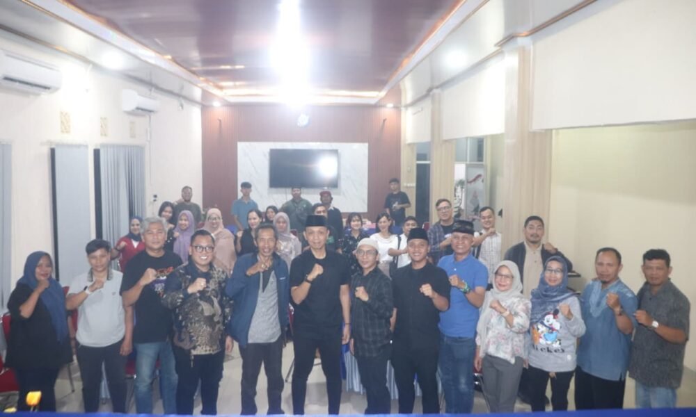 Silaturahmi Kepala Rutan Kelas I Palembang bersama jurnalis, bahas program pendidikan kesetaraan bagi warga binaan.