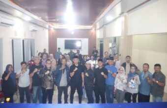 Silaturahmi Kepala Rutan Kelas I Palembang bersama jurnalis, bahas program pendidikan kesetaraan bagi warga binaan.