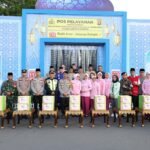 Posyan Simpang 5 DPRD Sumsel Sinergitas Antar-Instansi dalam Pengamanan, Kapolda Pastikan Kekuatan Personel