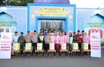 Posyan Simpang 5 DPRD Sumsel Sinergitas Antar-Instansi dalam Pengamanan, Kapolda Pastikan Kekuatan Personel