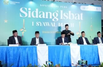 Resmi, Pemerintah Tetapkan 1 Syawal 1447 H pada Sabtu 21 Maret 2026