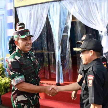 Turun Langsung ke Lapangan, Danrem 044/Gapo Pantau Pos PAM Lebaran Banyuasin