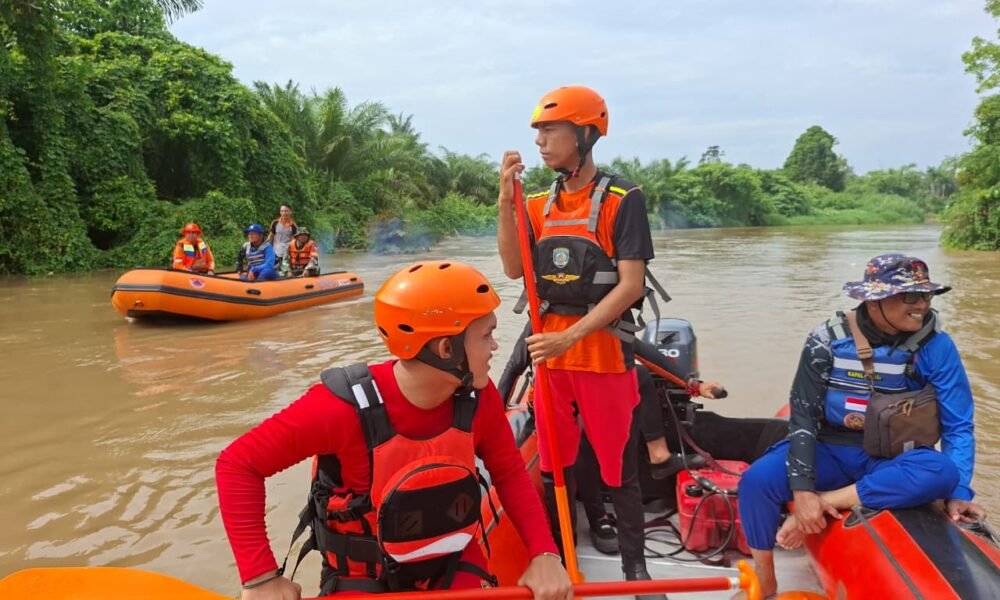 Basarnas Cari Serang Speedboat yang Terbalik dan Hilang di Pedamaran OKI saat Lebaran