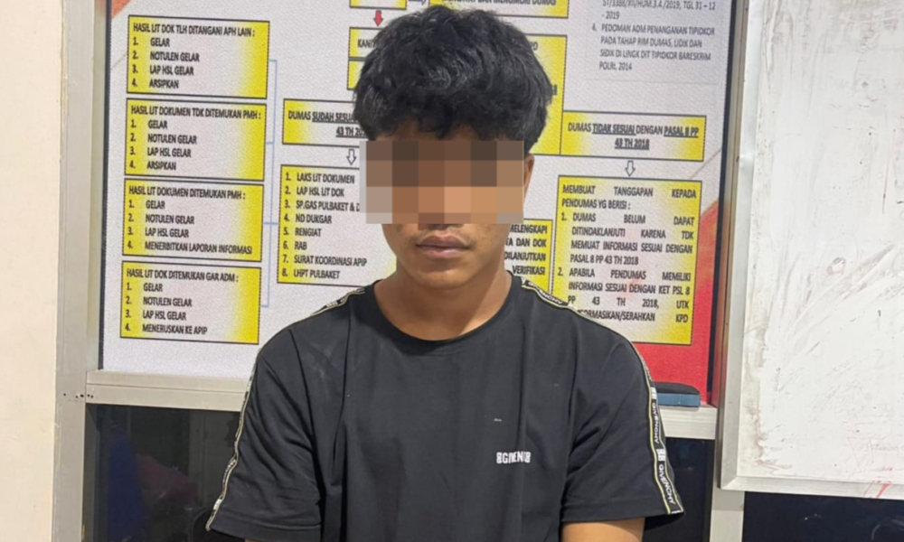 Polisi Amankan 1 Pelaku Pengeroyokan dan Pembacokan Pemuda di OKU Selatan