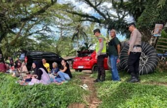 432 Personel Polda Sumsel Kawal Ketat 111 Titik Rekreasi di Banyuasin hingga Danau Ranau
