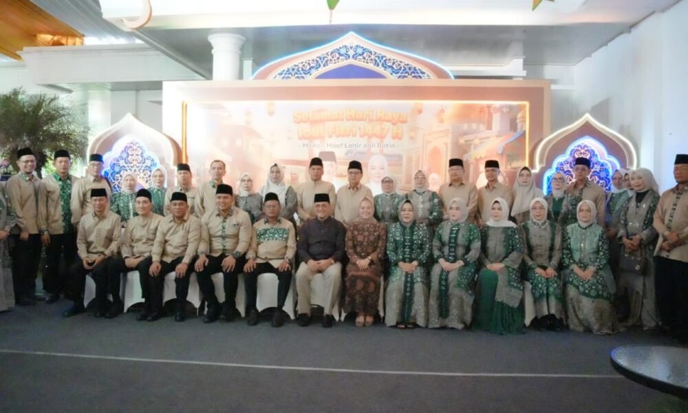 Pererat Sinergi, Sekda Edward Candra Gelar Halalbihalal Khusus Bersama Kepala Daerah se-Sumsel