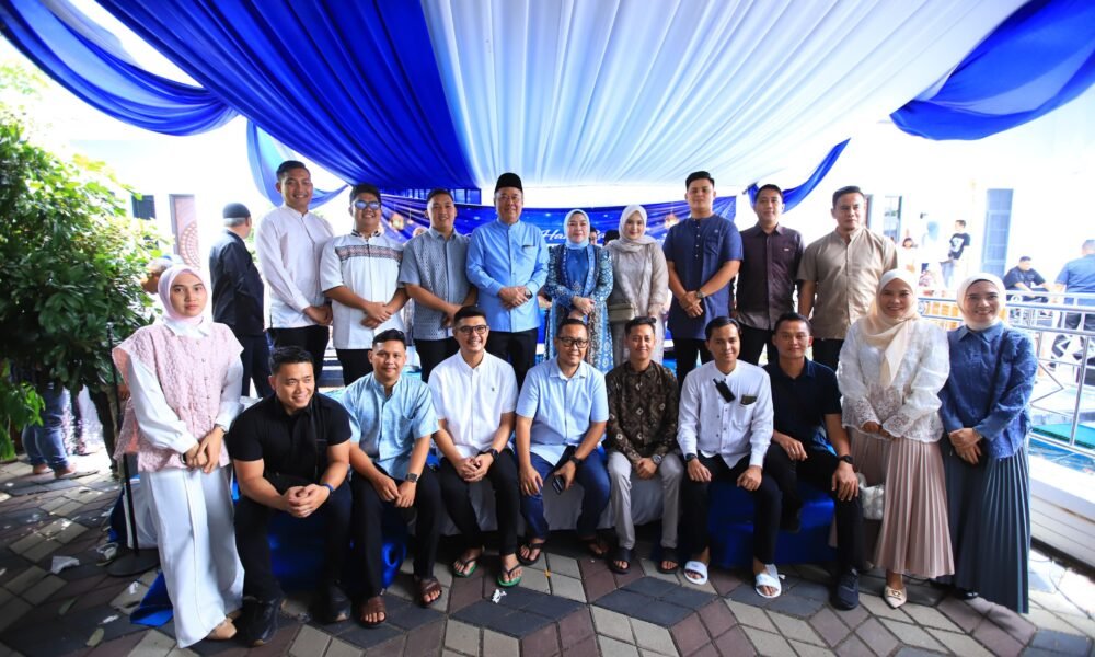 Open House di Lahat, Wagub Cik Ujang Berdayakan Pedagang Kecil dan UMKM Lokal