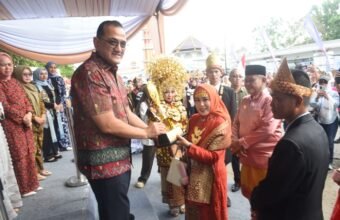 Sekda Sumsel Apresiasi Tradisi Midang Morge Siwe Kayuagung