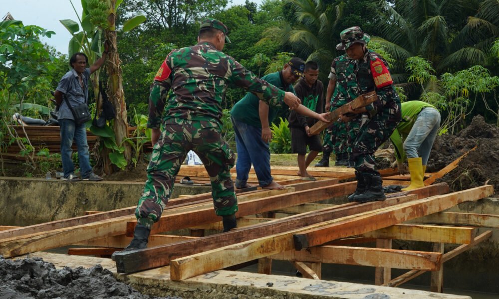 Kodam II/Sriwijaya Targetkan Bangun 20 Jembatan Beton, Pangdam Ingatkan Waktu dan Standar Kualitas